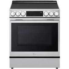 LG LSEL6335XE 30" Smart Electric Slide-In Range with Air Fry & InstaView®