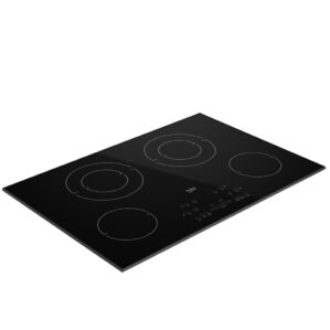 BEKO ECTM30102 30” Built-In Electric Cook top – Premium Touch Control Glass Cooktop
